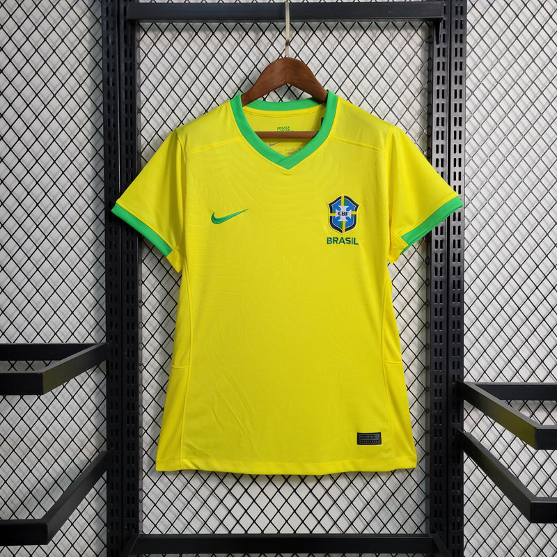 CAMISA FEMININA DO BRASIL 23/24 AMARELO