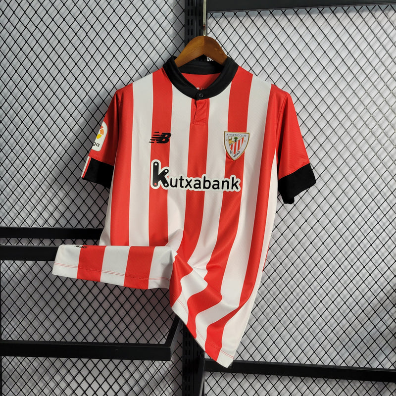 CAMISA DO ATLETIC BILBAO 22/23 VERMELHO