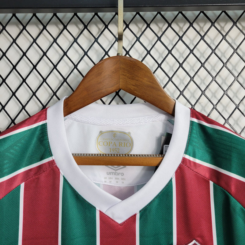 CAMISA FEMININA DO FLUMINENSE 23/24 TRICOLOR