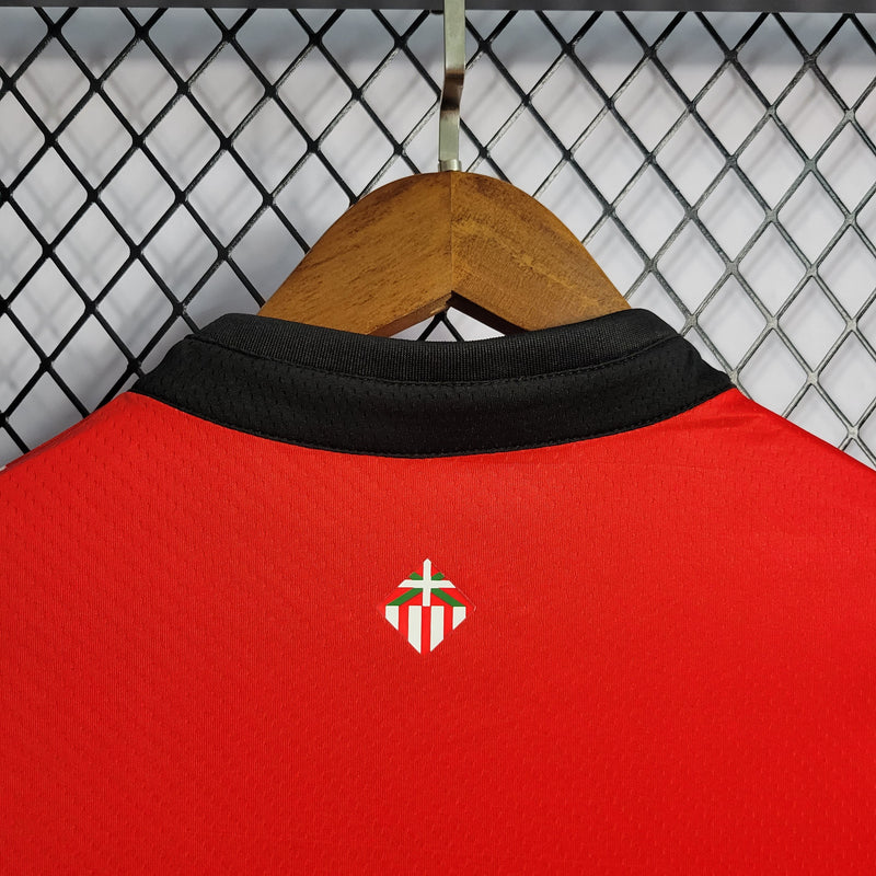 CAMISA DO ATLETIC BILBAO 22/23 VERMELHO