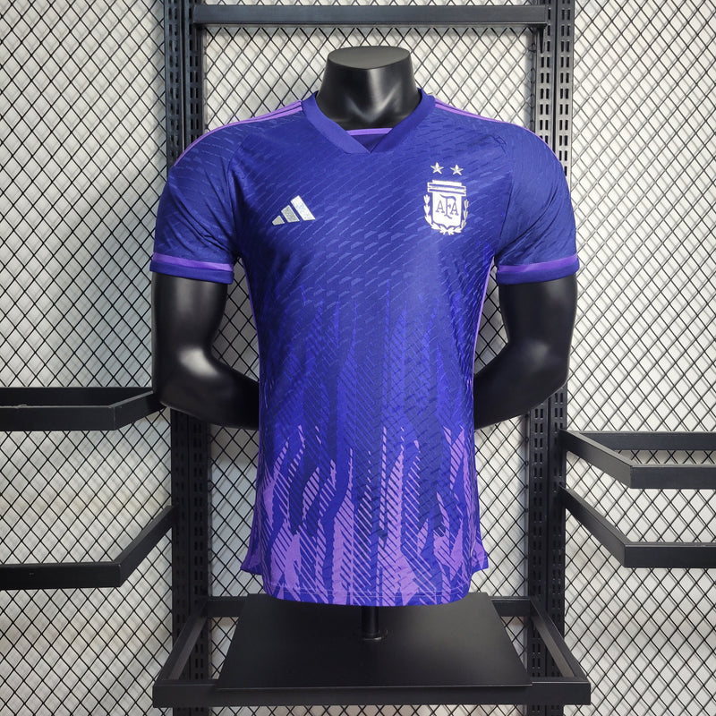 CAMISA DA SELEÇÃO DA ARGENTINA 22/23 AZUL VERSÃO PLAYER