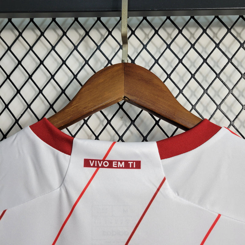 CAMISA FEMININA DO INTERNACIONAL 23/24 BRANCO E VERMELHO