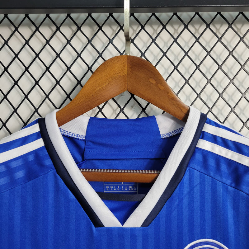 CAMISA DO SHALKE 04 23/24 AZUL