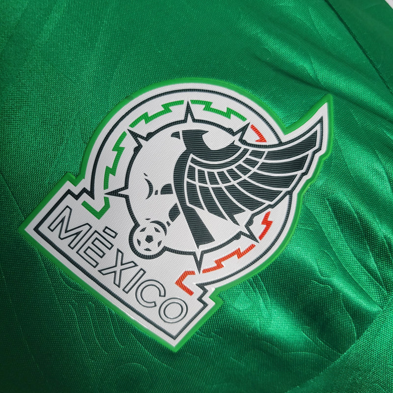 CAMISA DA SELEÇÃO DO MEXICO 22/23 VERDE EDIÇÃO ESPECIAL VERSÃO PLAYER