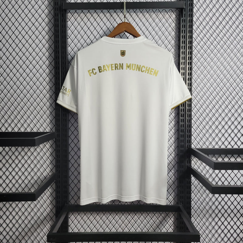 CAMISA DO BAYERN MUNCHEM 22/23 BRANCO