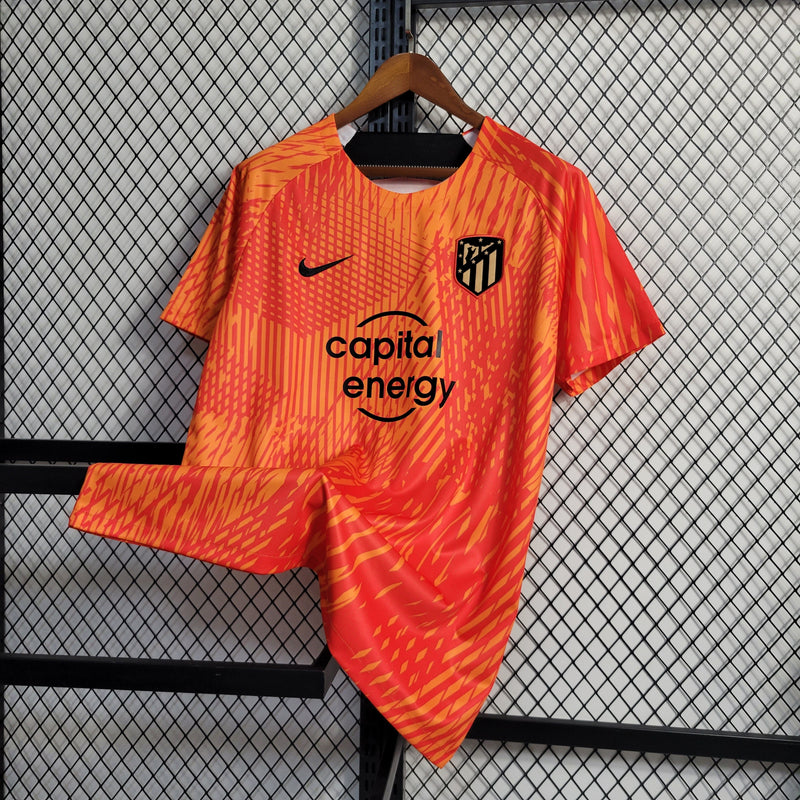 CAMISA DO ATLETICO DE MADRID 22/23 LARANJA TREINO