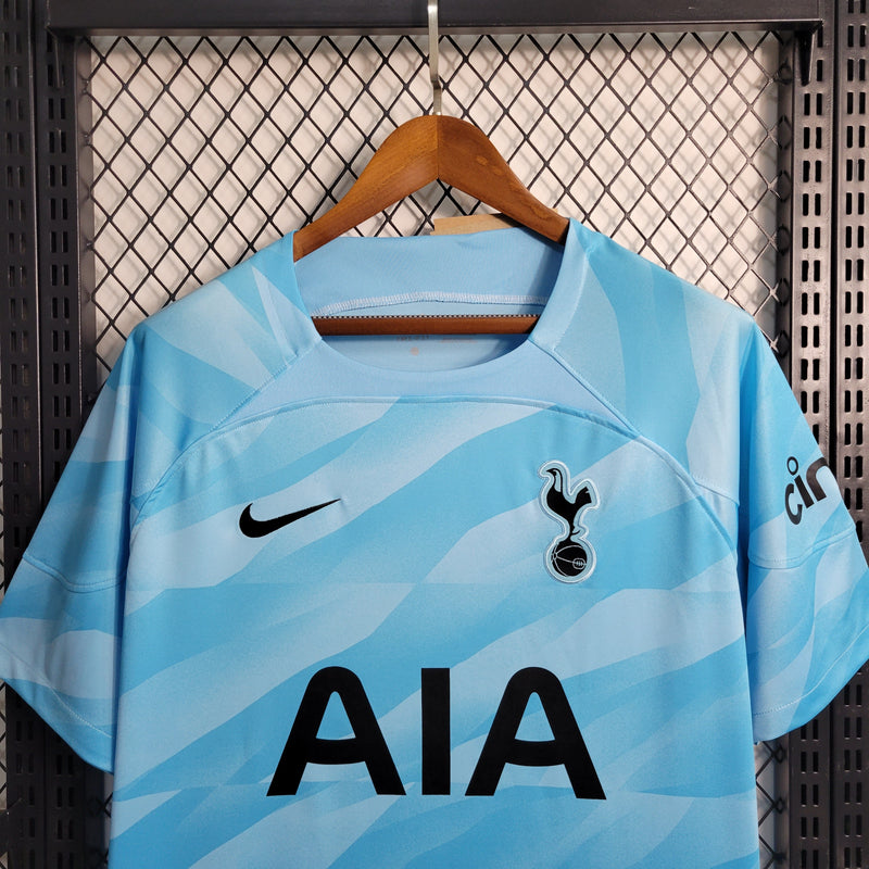 CAMISA DO TOTTENHAN 23/24 AZUL GOLEIRO