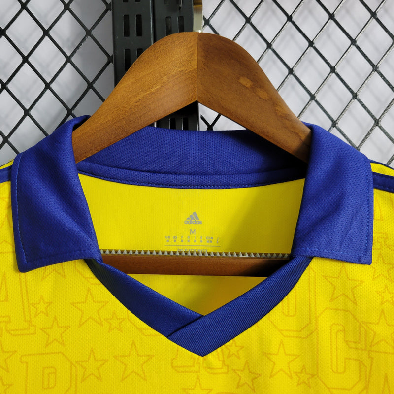 CAMISA DO BOCA JUNIORS 22/23 AMARELO