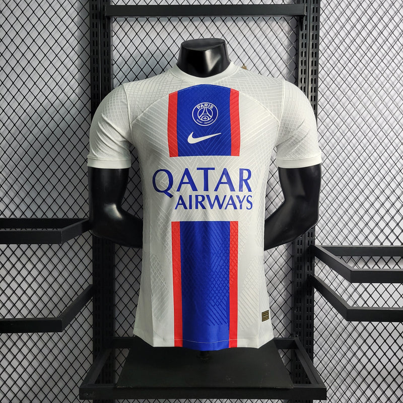 CAMISA DO PARIS SAINT GERMAN 22/23 BRANCO VERSÃO PLAYER