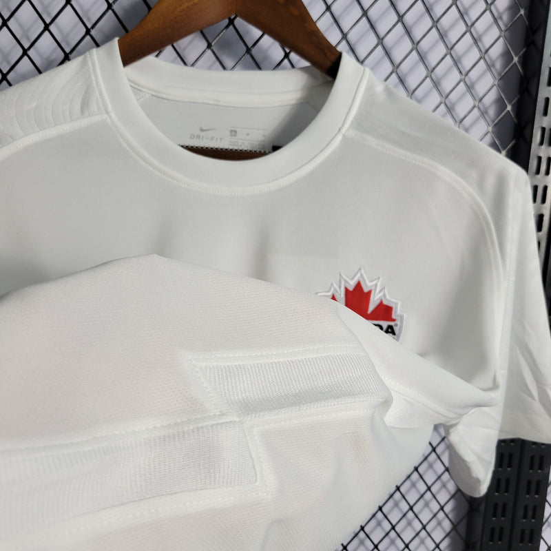 CAMISA DA SELEÇÃO DO CANADA 22/23 BRANCO