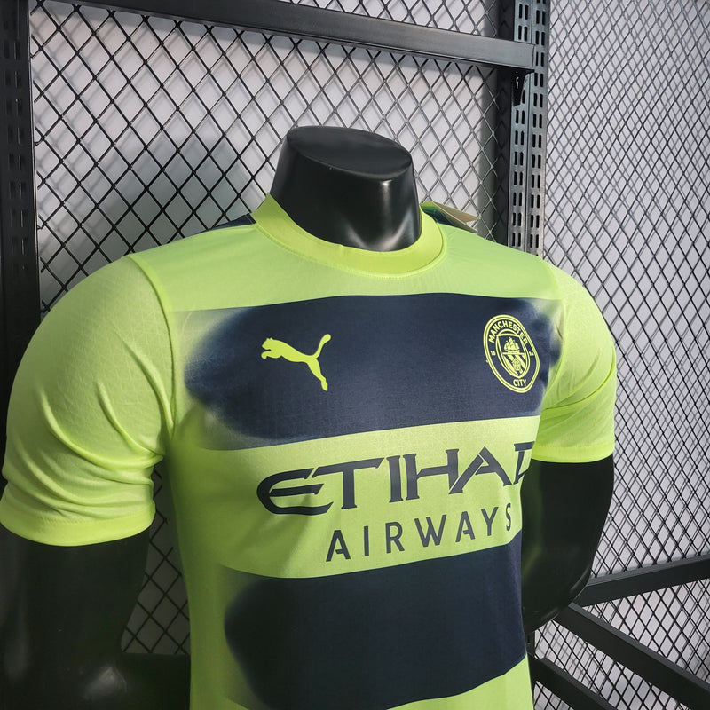 CAMISA DO MANCHESTER CITY 23/24 VERDE JOGADOR VERSÃO JOGADOR