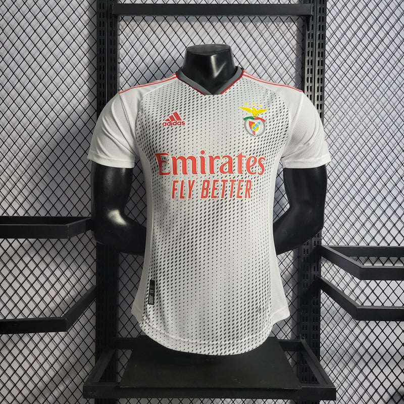 CAMISA DO BENFICA 22/23 BRANCO VERSÃO PLAYER