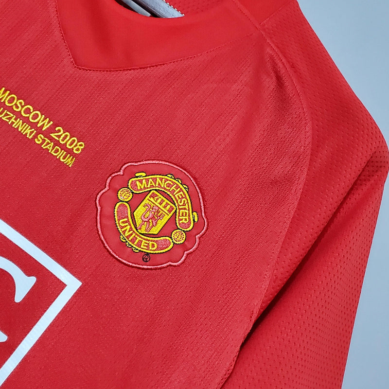 Camisa Retrô Manchester United 2007/08 Champions League Edition - ResPeita Sports