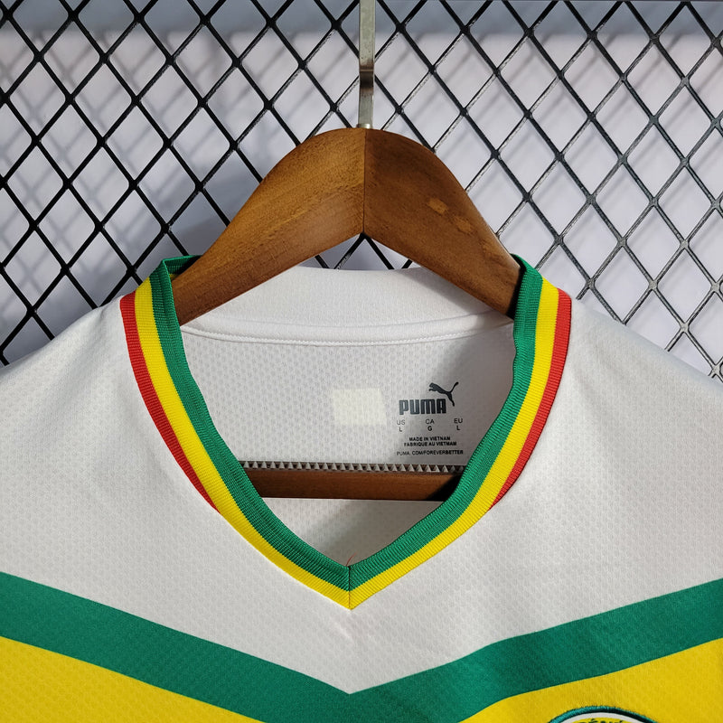 CAMISA DA SELEÇÃO DO SENEGAL 22/23 BRANCO