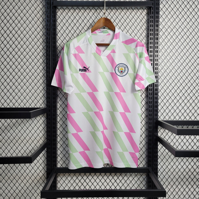 CAMISA DO MANCHESTER CITY 23/24 BRANCO TREINO