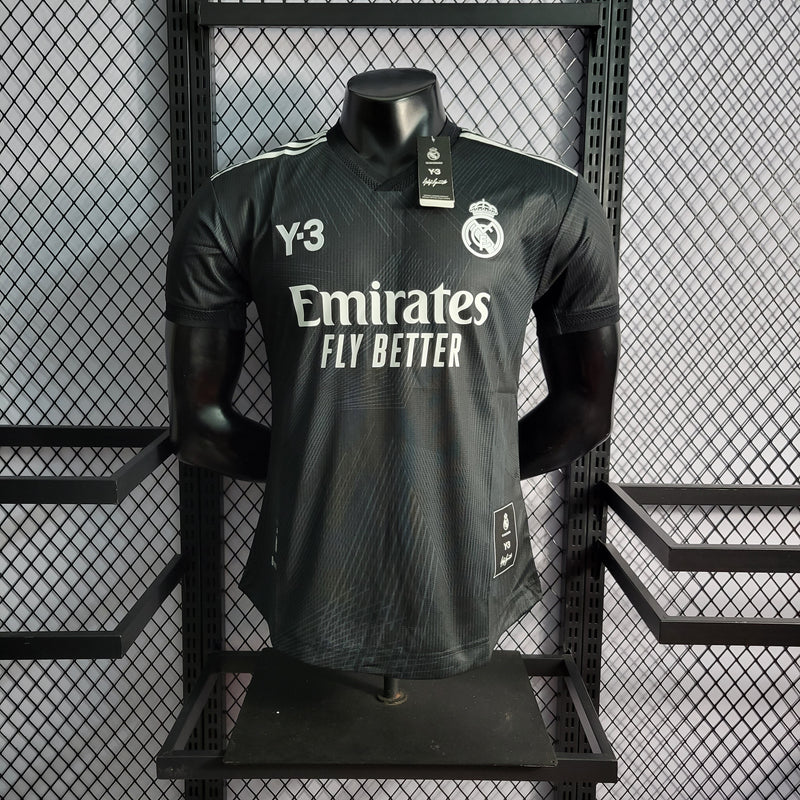 CAMISA DO REAL MADRID 22/23 BLACK VERSÃO PLAYER