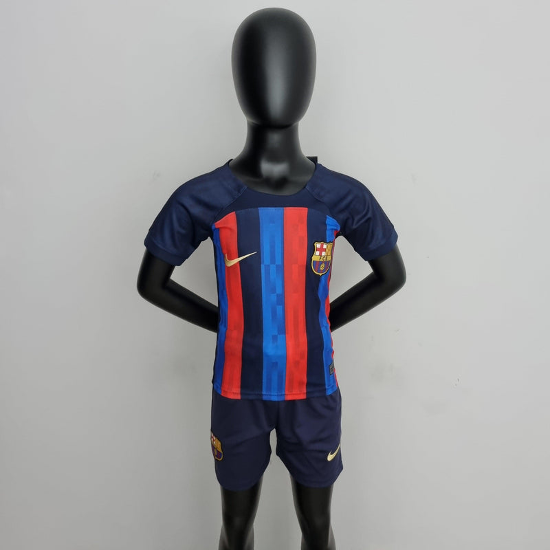 Conjunto Infantil Barcelona 2022/23 - Home - ResPeita Sports 