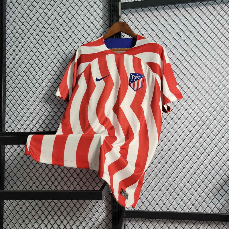 CAMISA DO ATLETICO DE MADRID 22/23 TRADICIONAL