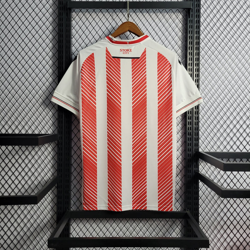 CAMISA DO STOKE CITY 23/24 VERMELHO