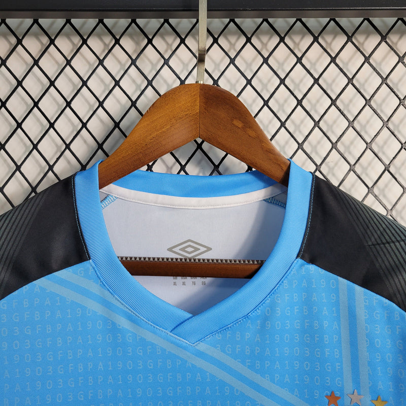 CAMISA DO GRÊMIO 23/24 AZUL E PRETO TREINO