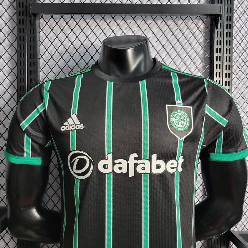 CAMISA DO CELTIC 22/23 BLACK VERSÃO PLAYER