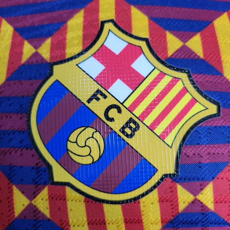 CAMISA DO BARCELONA 23/24 TREINO VERSÃO PLAYER