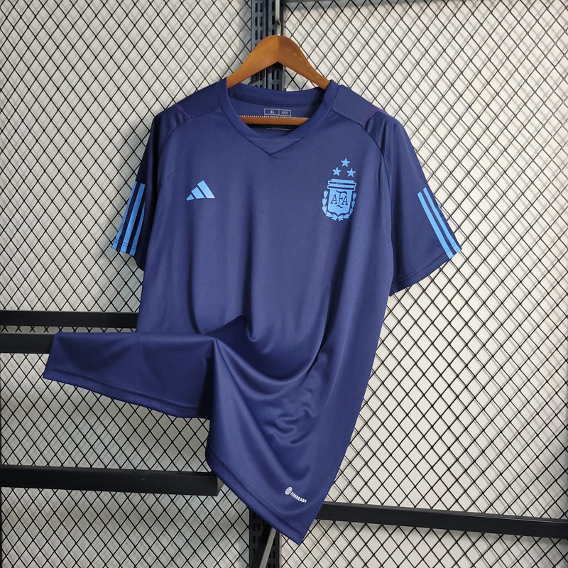 CAMISA DA SELEÇÃO DA ARGENTINA 23/24 AZUL TREINO