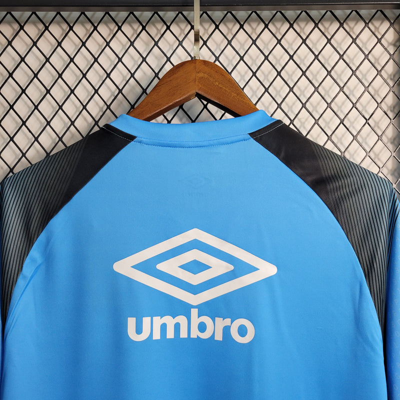 CAMISA DO GRÊMIO 23/24 AZUL E PRETO TREINO