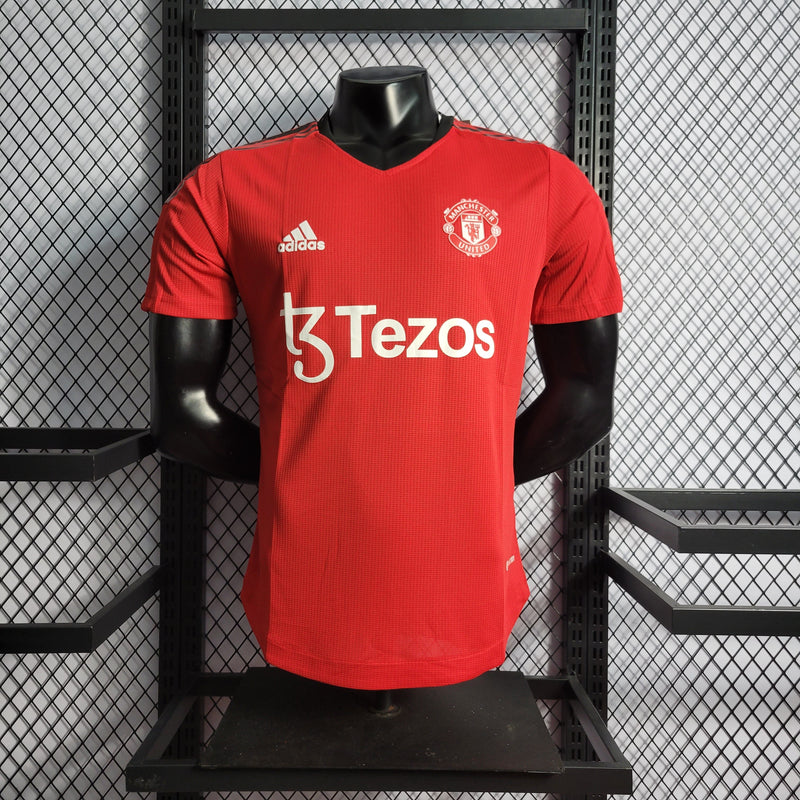 CAMISA DO MANCHESTER UNITED 22/23 RED VERSÃO JOGADOR