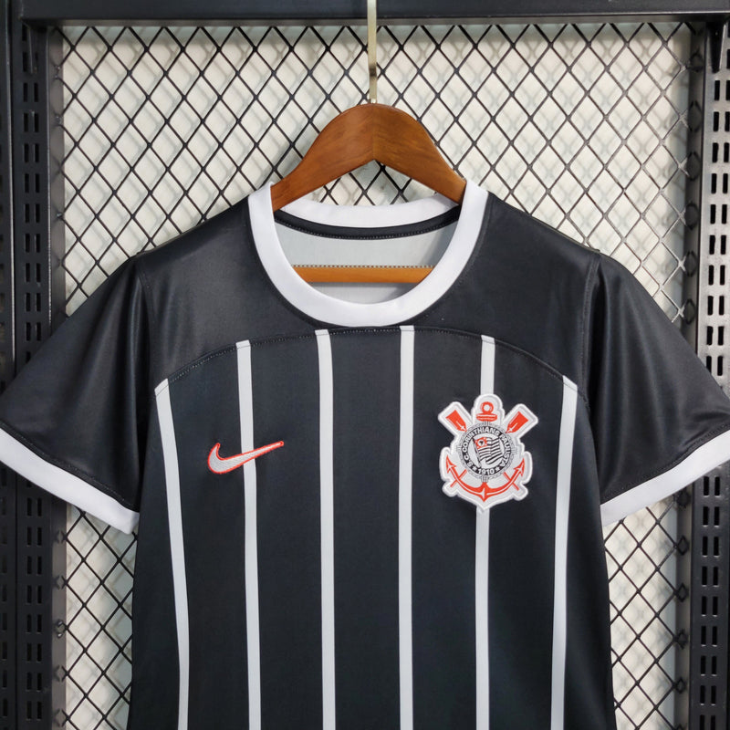 CAMISA FEMININA DO CORINTHIANS 23/24 PRETO