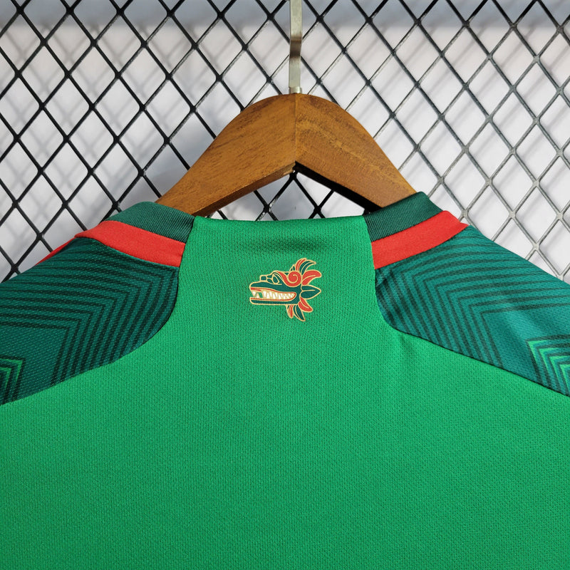 CAMISA DA SELEÇÃO DO MEXICO 22/23 VERDE