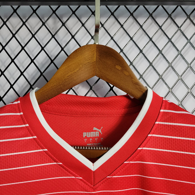 CAMISA DA SELEÇÃO DA SUIÇA 22/23 VERMELHO