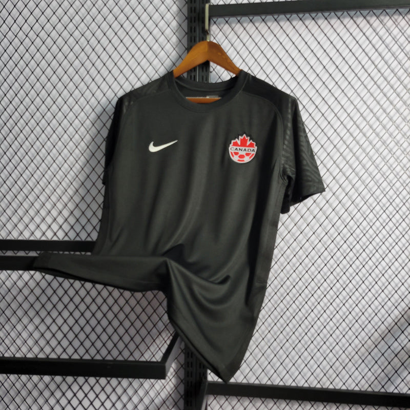 CAMISA DA SELEÇÃO DO CANADA 22/23 PRETO