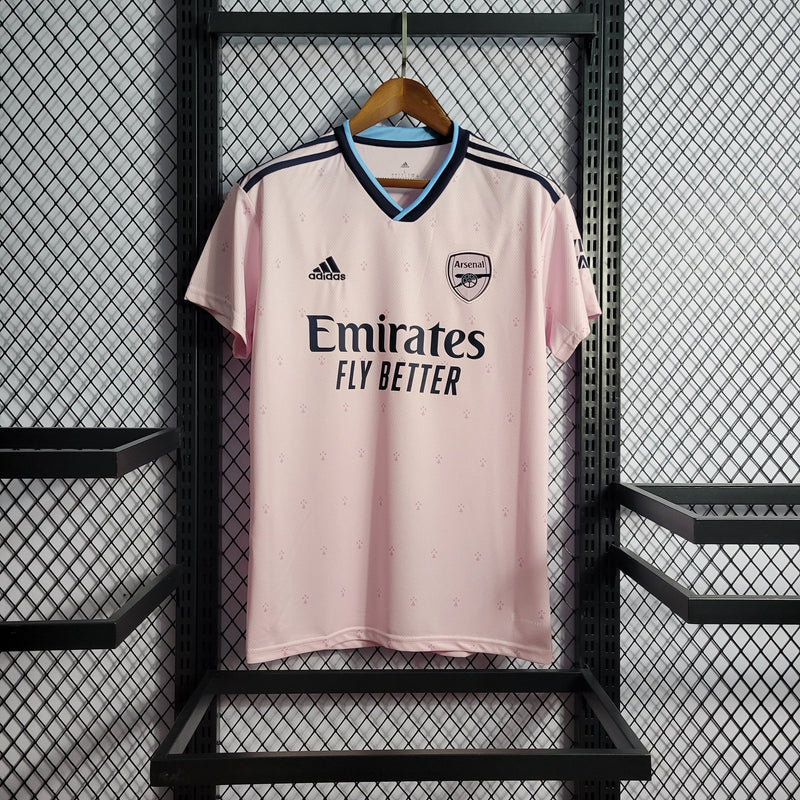 CAMISA DO ARSENAL 22/23 ROSE