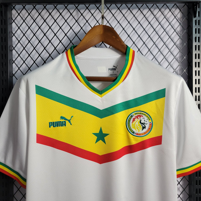 CAMISA DA SELEÇÃO DO SENEGAL 22/23 BRANCO