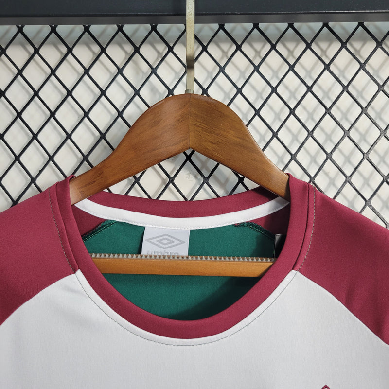 CAMISA FEMININA DO FLUMINENSE 23/24 BRANCO