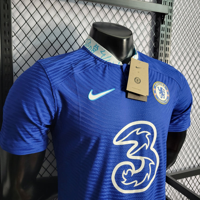 CAMISA DO CHELSEA 22/23 AZUL VERSÃO PLAYER