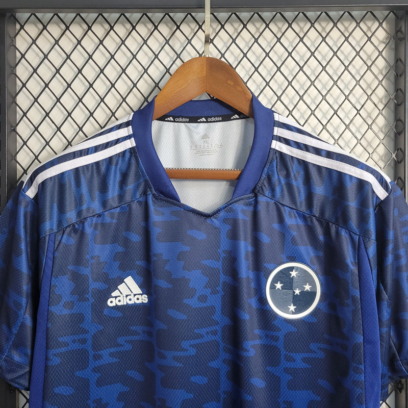 CAMISA DO CRUZEIRO 22/23AZUL COMEMORATIVA