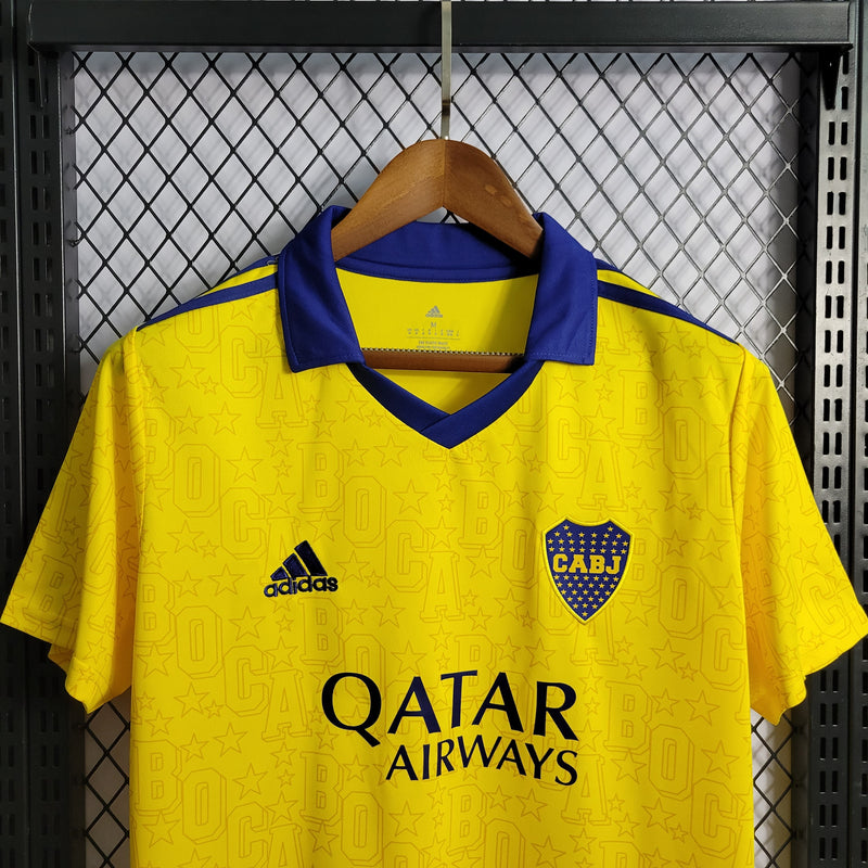 CAMISA DO BOCA JUNIORS 22/23 AMARELO