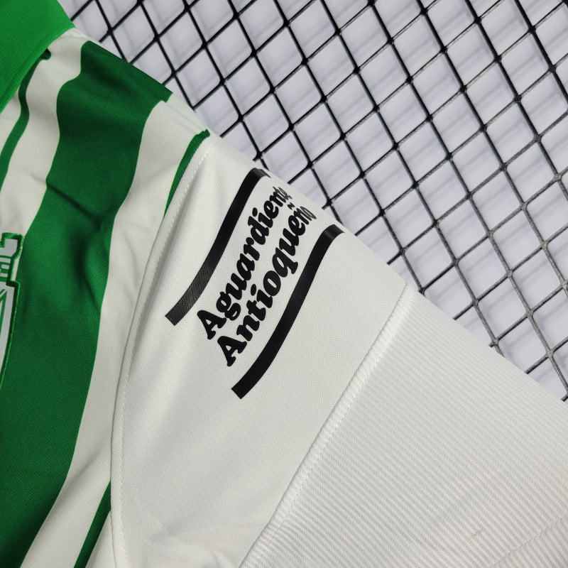 CAMISA DO ATLETICO NACIONAL 22/23 BRANCO E VERDE