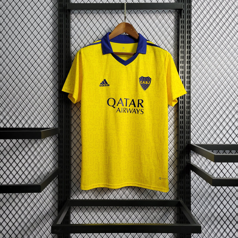 CAMISA DO BOCA JUNIORS 22/23 AMARELO