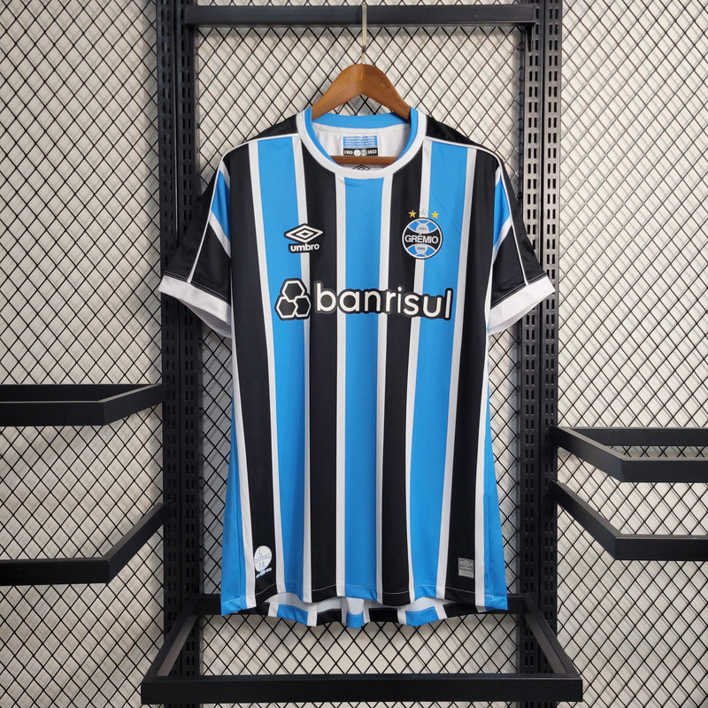 CAMISA DO GRÊMIO 23/24 AZUL E PRETO