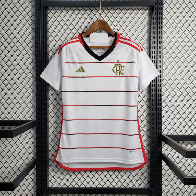 CAMISA FEMININA DO FLAMENGO II 23/24 BRANCO