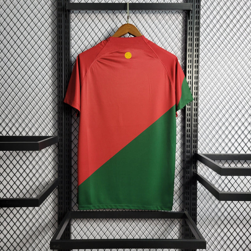 CAMISA DA SELEÇÃO DE PORTUGAL 22/23 VERMELHO