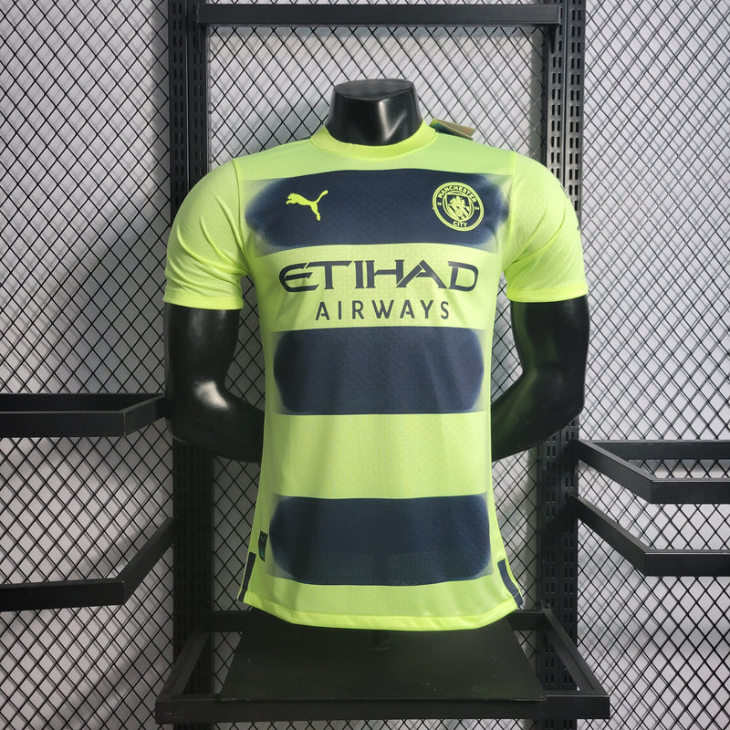 CAMISA DO MANCHESTER CITY 23/24 VERDE JOGADOR VERSÃO JOGADOR