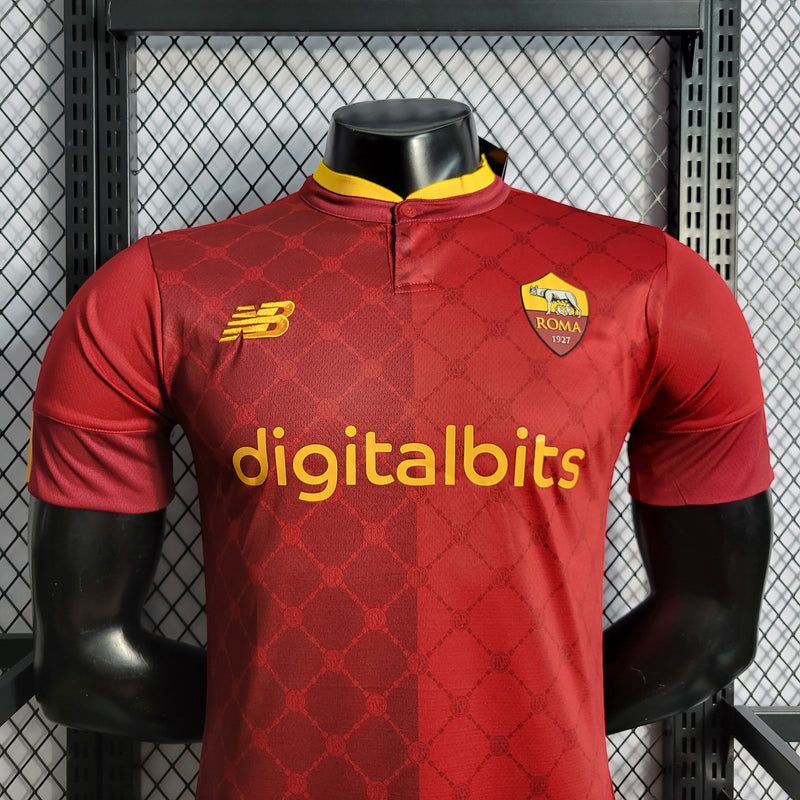 CAMISA DO ROMA 22/23 TRADICIONAL VERSÃO PLAYER