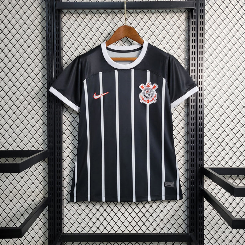 CAMISA FEMININA DO CORINTHIANS 23/24 PRETO