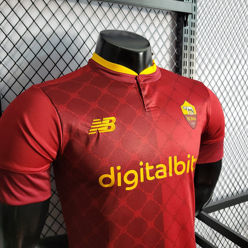 CAMISA DO ROMA 22/23 TRADICIONAL VERSÃO PLAYER