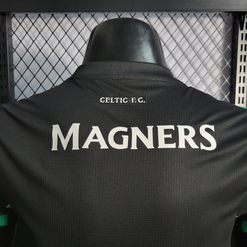 CAMISA DO CELTIC 22/23 BLACK VERSÃO PLAYER