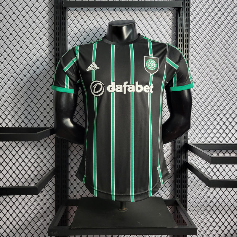 CAMISA DO CELTIC 22/23 BLACK VERSÃO PLAYER